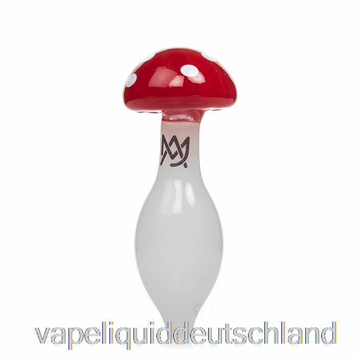 MJ Arsenal Mushroom Bubble Carb Cap Rot Weiß Vape Deutschland